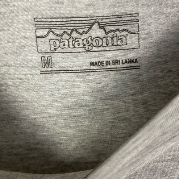 Patagonia womens Grey Glorya T-Shirt Dress 50+UPF Comfy Athliesure Travel NWT - Picture 7 of 12